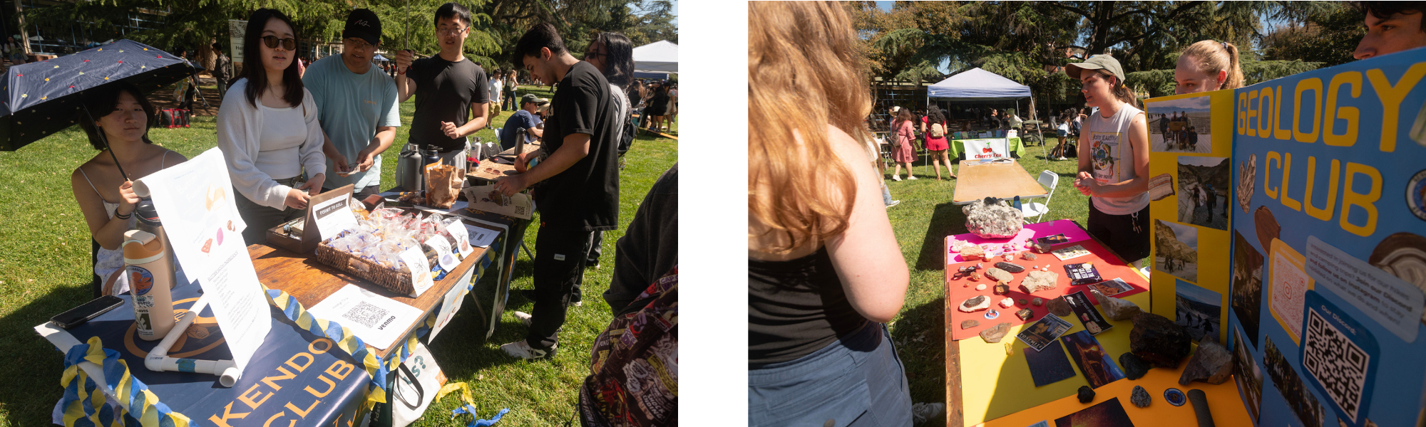 RSOs tabling for Involvement Fair